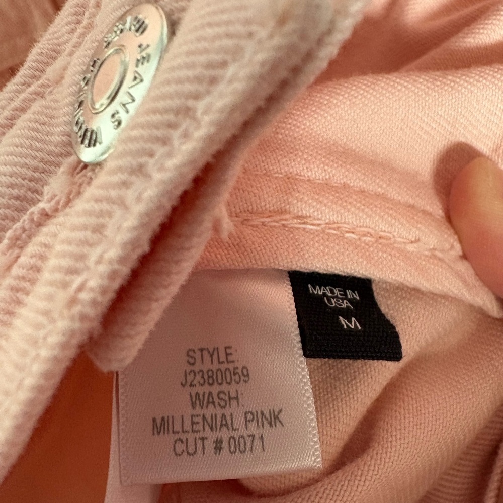 Veronica Beard Cara Jean jacket millennial pink size medium vampire diaries alt. - Picture 7 of 9